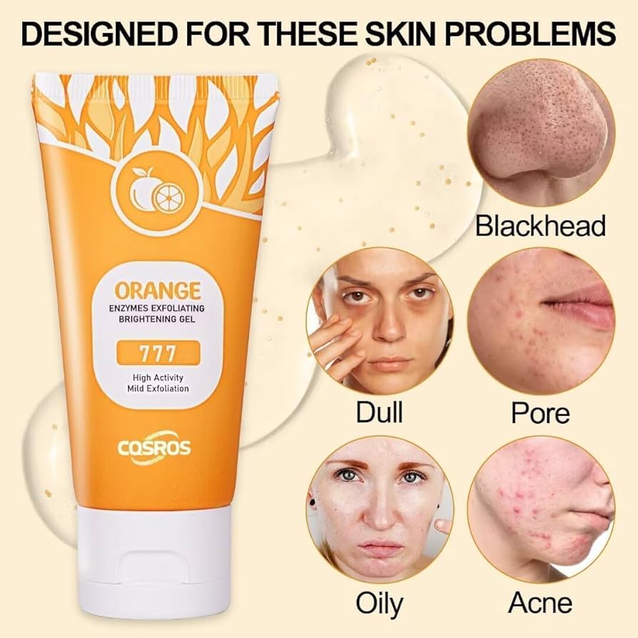 Orange Exfoliating Gel for Face & Body